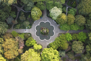 洪山校區中心花園鳥瞰